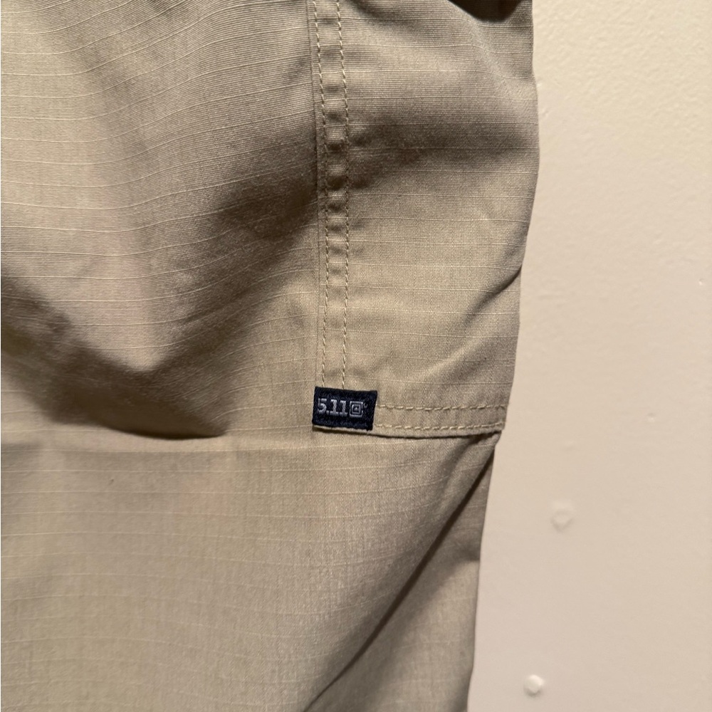 5.11 Tactical Men's Cargo Pants - Tan - Picture 5 of 6